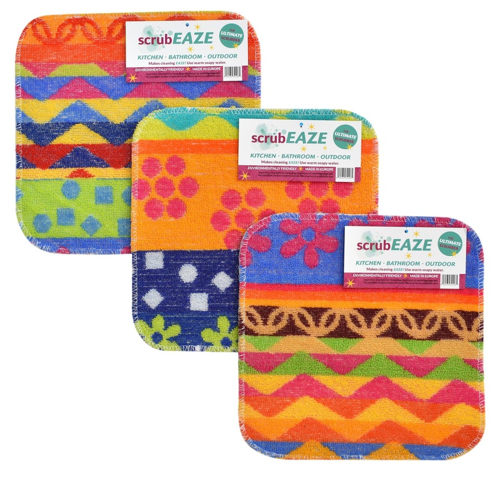 ScrubEAZE - Multipurpose Scrubber (3, XL Super Size)