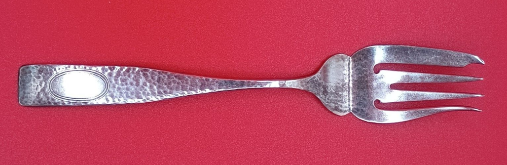 rare "Elizabeth Tudor" STERLING SILVER FORK, BALTIMORE SILVERSMITHS MFG. CO.