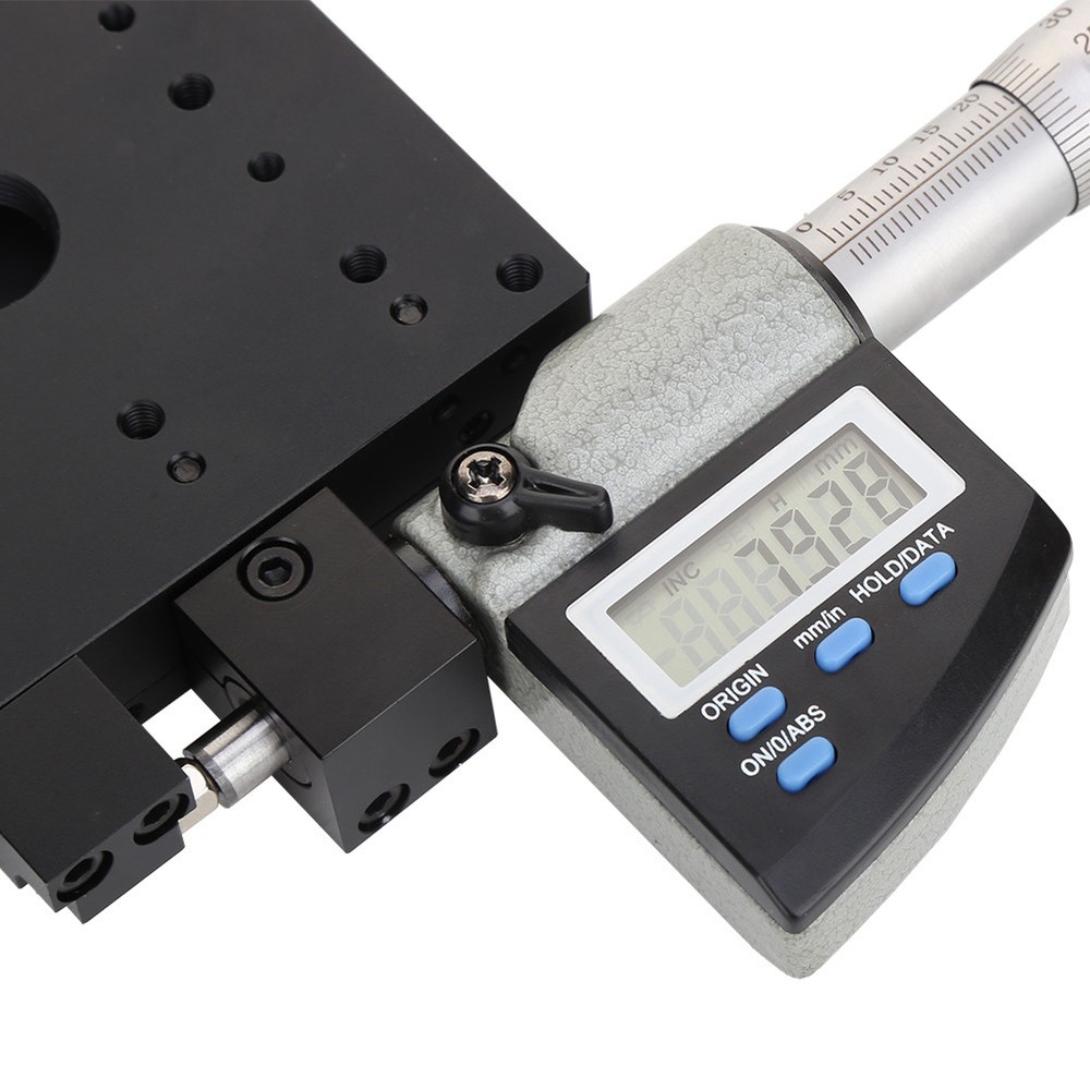 Micrometer Platform Digital 80x80mm 0.001mm Linear Translation Stage Tool Part