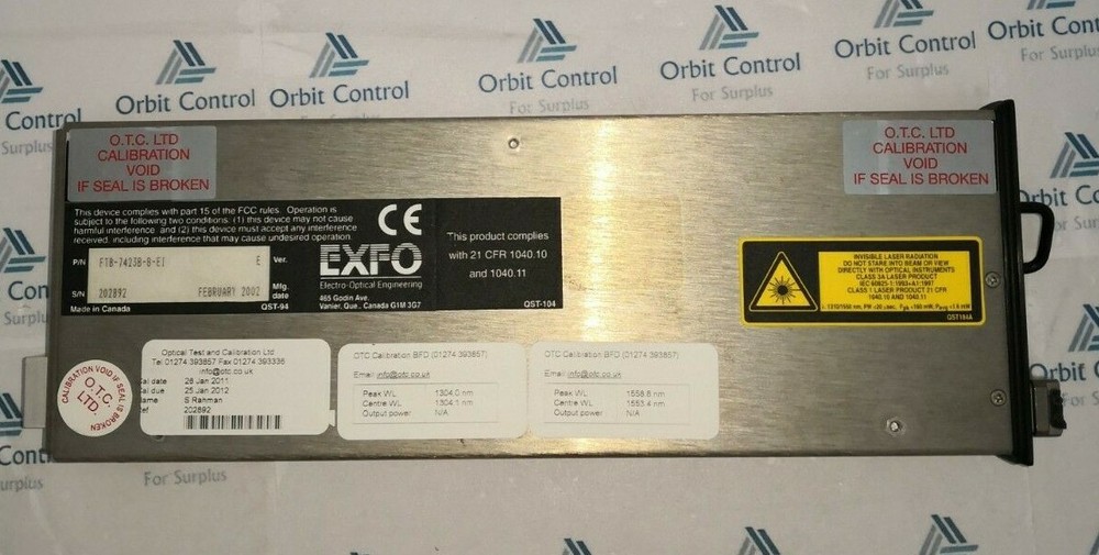 EXFO - FTB-7423B-B-EI SM OTDR module