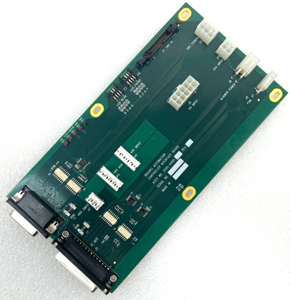 Asyst Technologies BROOKS AUTOMOTION CONTROLLER INTERFACE BOARD 3200-4469-03 !!