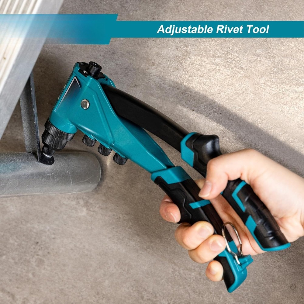Heavy-Duty Rivet Gun Set, Professional Manual Riveting Tool