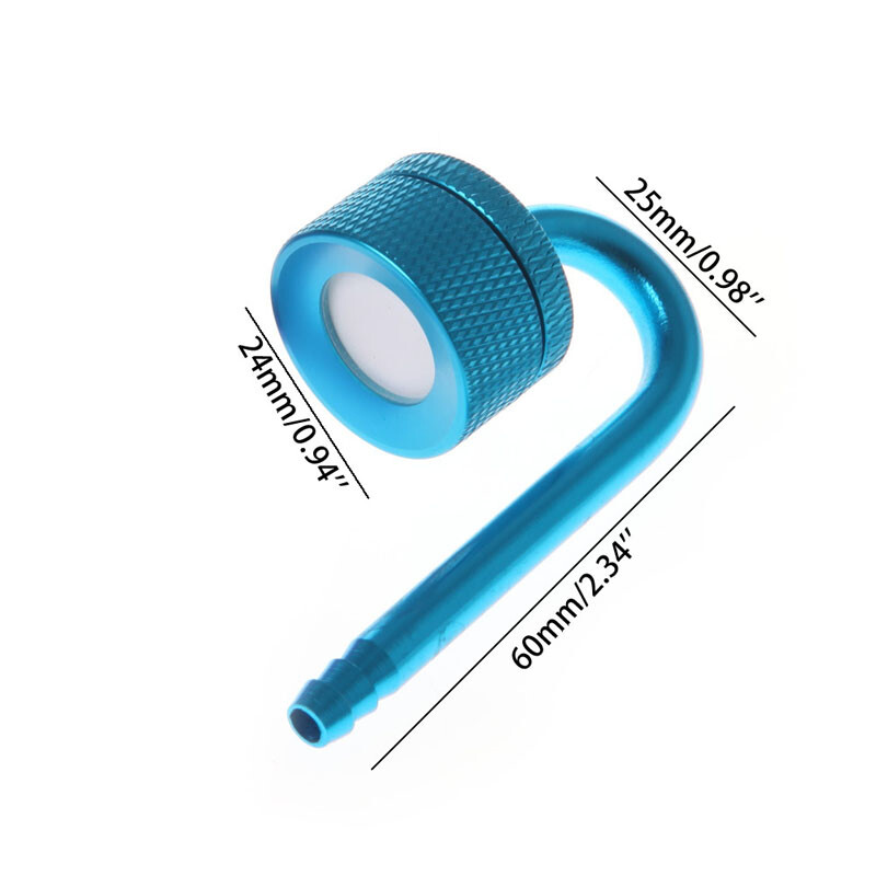 Glass CO2 Diffuser CO2 Atomizer Counter for Aquarium Planted for Atomizer