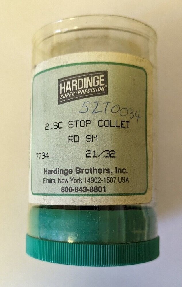 Hardinge #21 SC Collet Multiple Sizes
