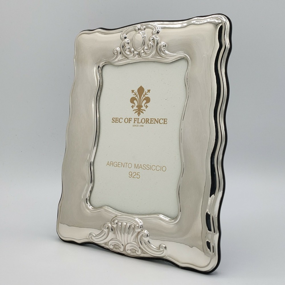 925 Solid Silver Frame Ideal Wedding Gift 13×18*1004 New