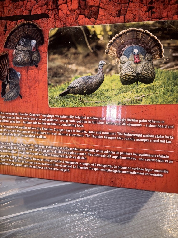 Flextone Thunder Creeper Strutter Decoy Turkey Decoy