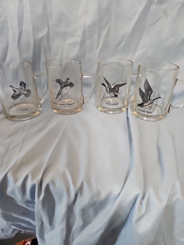 Tankard Beverage Set Fowl Game Birds