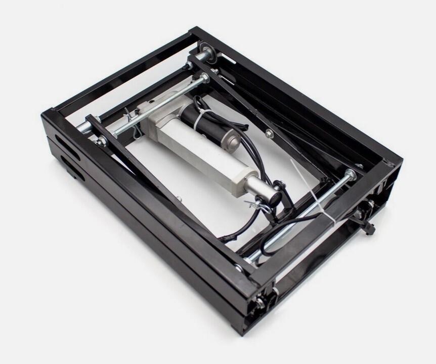 Electric Lifting Table Stand Platform Lifting Hardware Folding Iron Frame 80KG