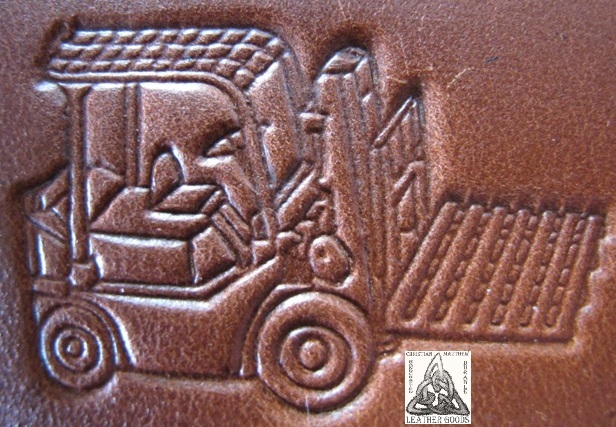 Baron Tool LA Fork Lift Industrial Leather Working Full Handle Stamping Tool