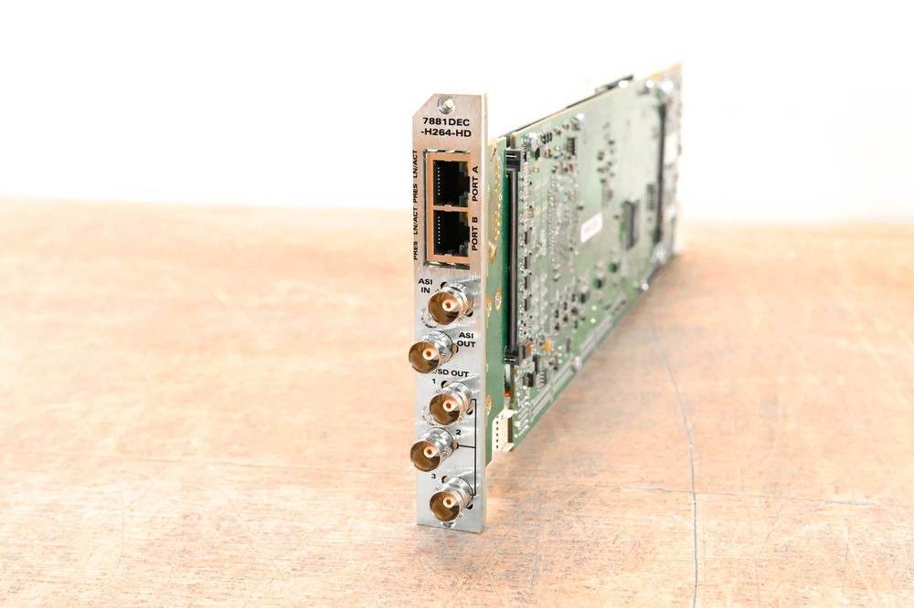 Evertz 7881DEC-H264HD H.264/AVC Decoder CG01LEC