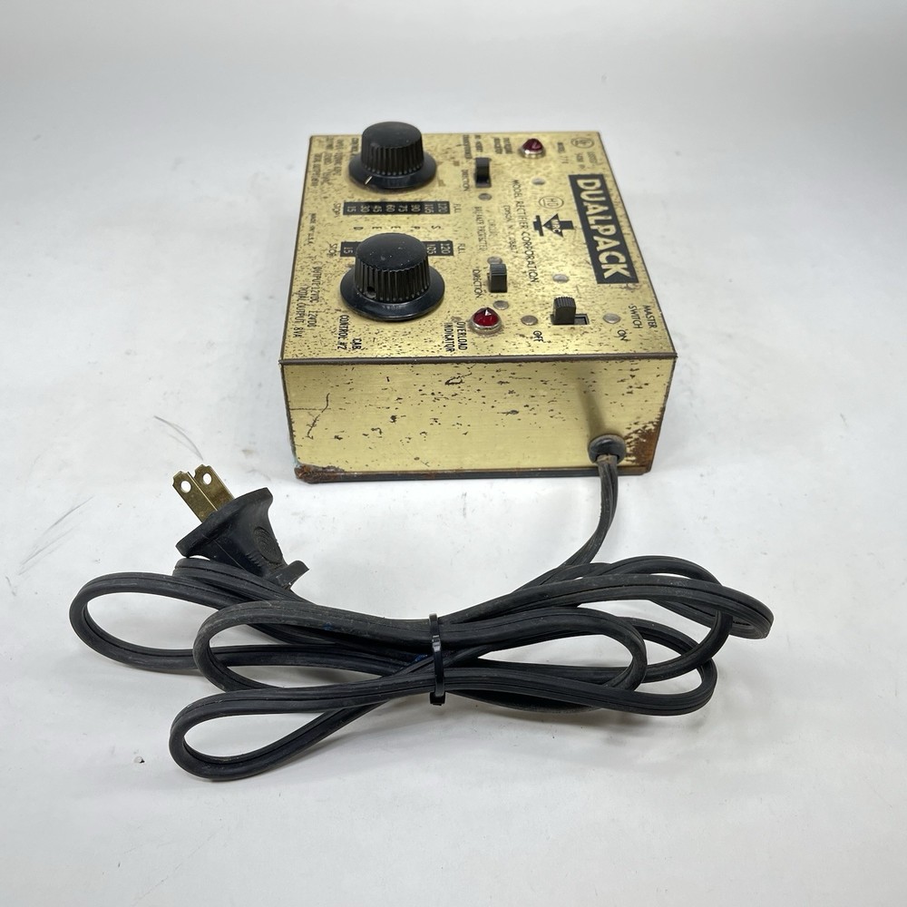 MRC HO Dual Pack Model 770 Tested Works DC Transformer