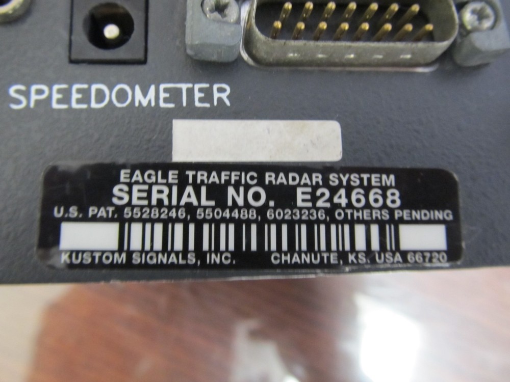 UNTESTED | AS/IS | READ Kustom Signals Eagle Traffic Radar System Control Unit