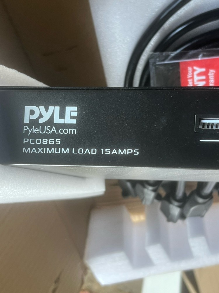 Pyle PC0865 & Pyle PC0860 Pro Audio Power Supply Surge Protector - Rack Mount