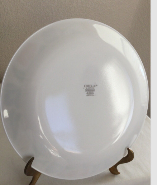 11 Pc Corelle Friendship Pattern Dinnerware Dinner Desert Plate Platter Bowl Cup