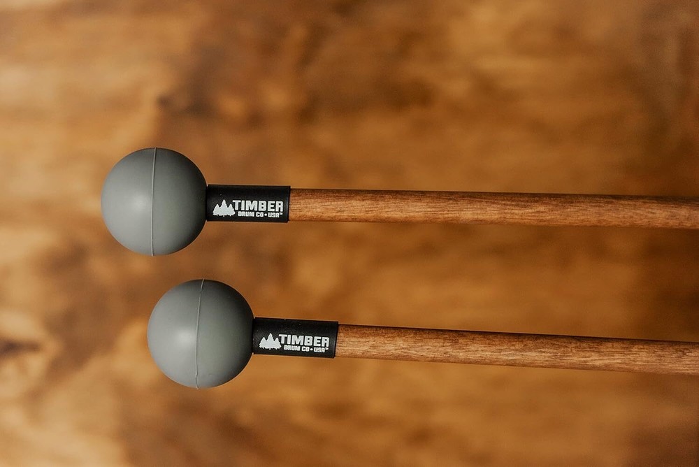 Percussion Mallet Pair, Mallets for Keyboard Music and Single Gray
