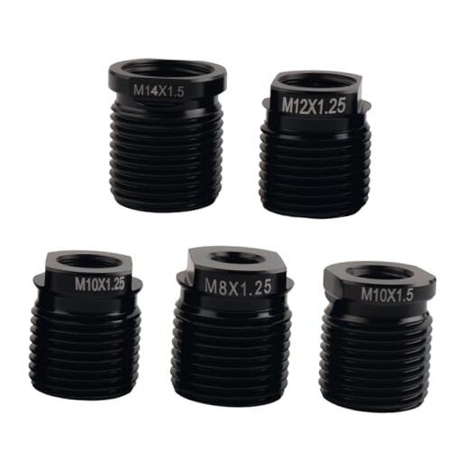 5PCS Gear Shift Knob Adapter,Multi-Size Gear Knob Adapter Includes