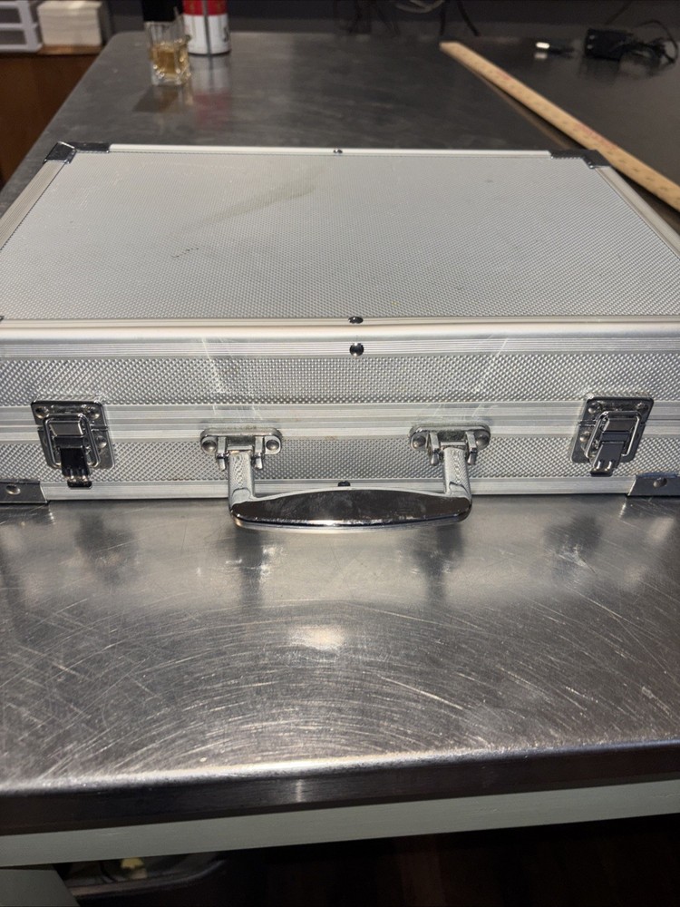 Metal Breifcase Box 13.5” X 9”