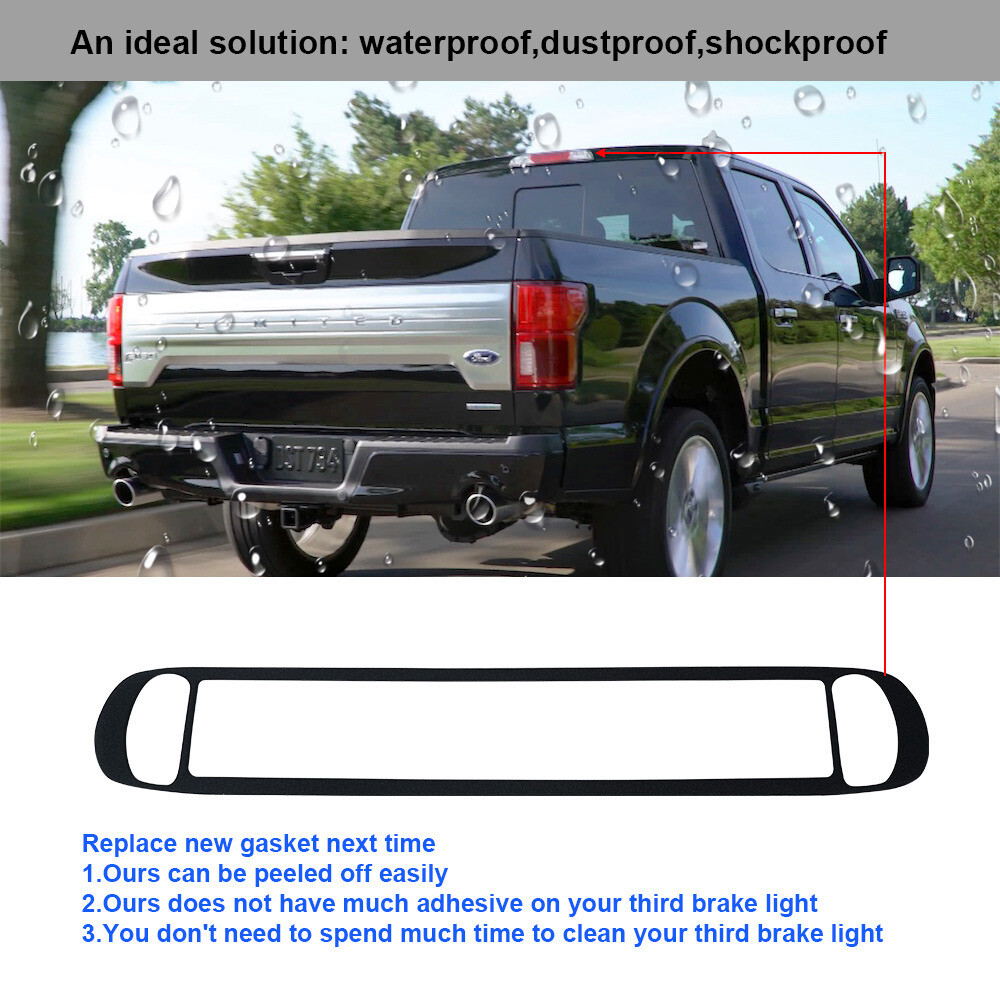 3rd Third Brake Light Gasket Seal For 2007-2013 Chevy Silverado GMC Sierra