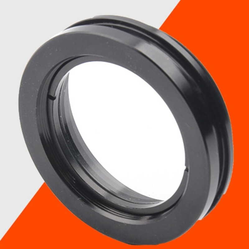 Stereo Microscope Lens Protector 48mm Thread Barlow Auxiliary Objective Lens