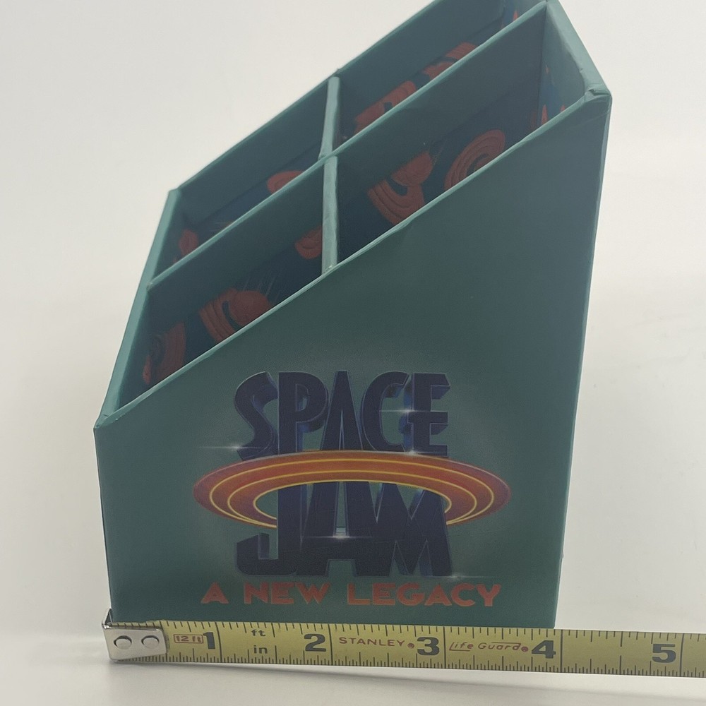 Edgeucational Publishing | Space Jam 2 Teal Desktop Organizer