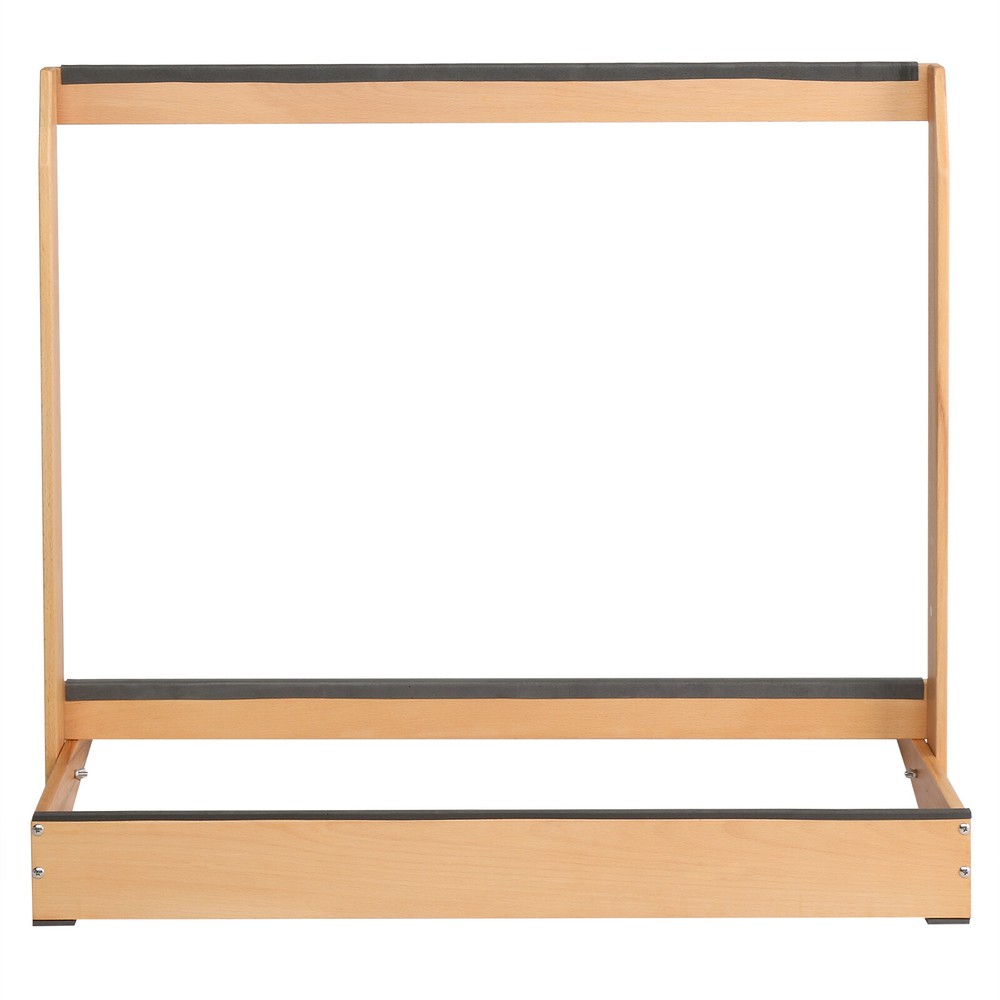 Folding Hardwood Guitar Case Rack for Multi Cabinet Space Saving for Home Studio