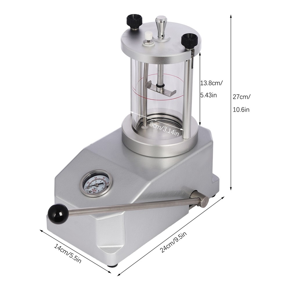 Watch Case Waterproof Pressure Tester Watch Resistant Testing Machine 10Bar