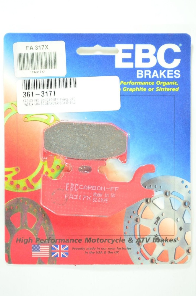 Standard Organic Brake Pads EBC FA317X
