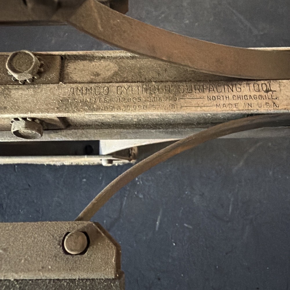 AMMCO Vintage Engine Cylinder Surfacing Tool Hone Spring Loaded