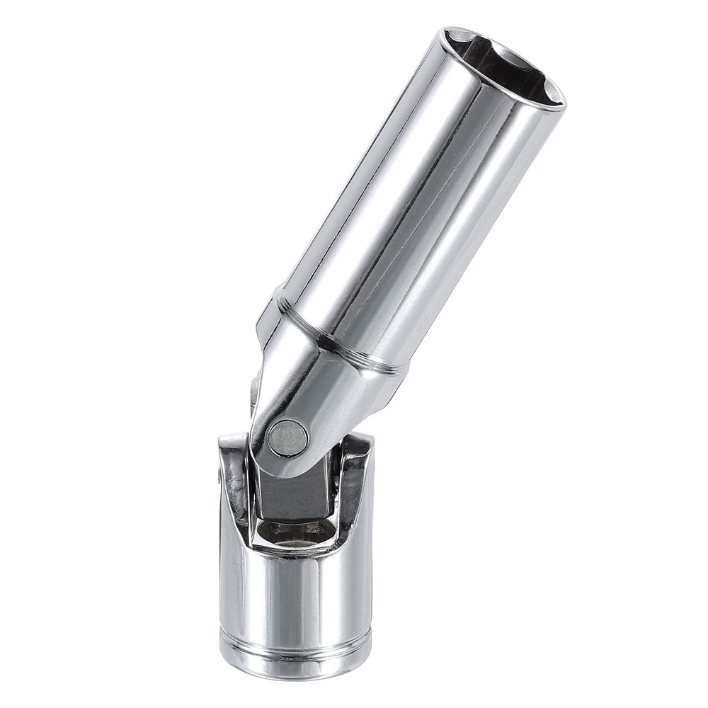 3/8" Drive Universal Joint Socket 14mm 6-Point Rotation Swivel Flex Socket