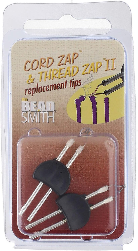 Beadsmith Thread Zap Replacement Tips 2-Pack for TZ1300 TZ1500 Bead Projects