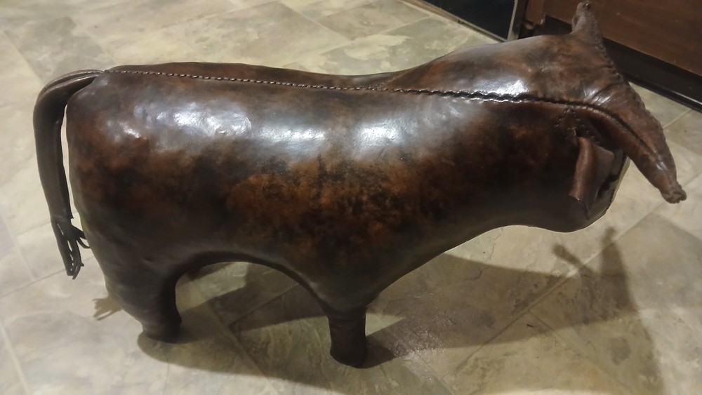 1960s Dmitri Omersa Leather Bull