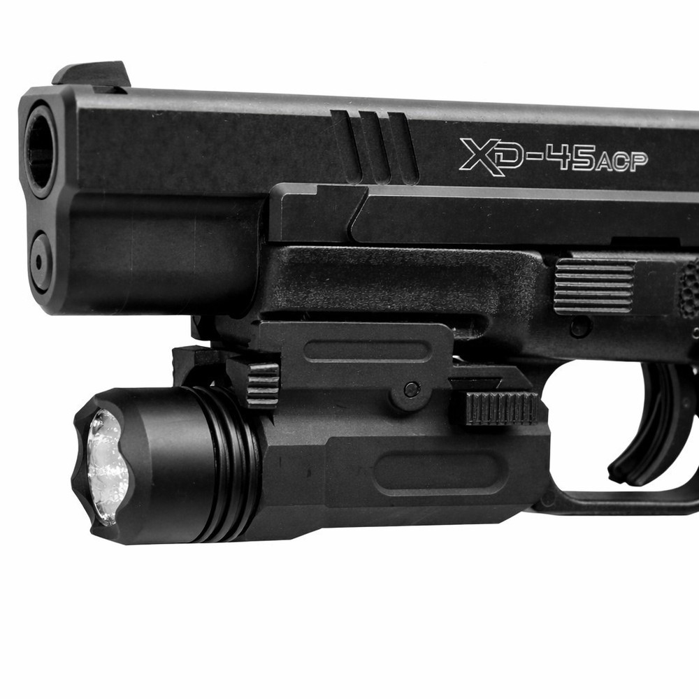 TRINITY 300 Lumen Tactical Flashlight for Smith & Wesson M&P 9 Shield – Quick Re