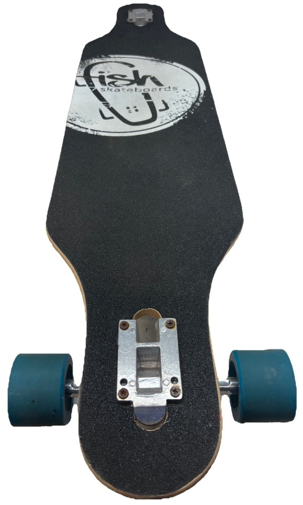 Fish Skateboard  42”longboard (Crazy Beats Fish)