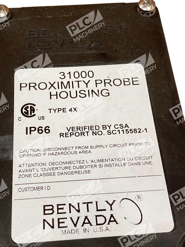 Bentley Nevada Proximity Probe Housing 31000