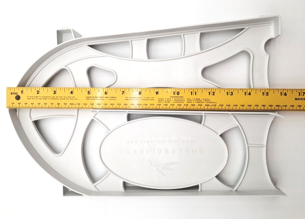 ShelfReliance Cansolidator Pantry Plus TRACK PANEL ONLY replacement part add on