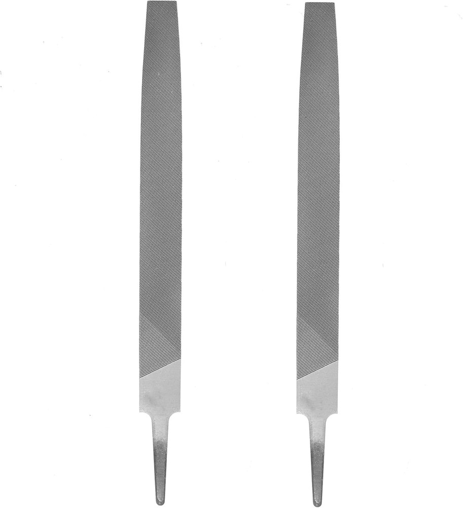 Axe File Sharpener Set 2PCS 8Inch, Flat Metal Axe File Rectangular Cut Mill Smo