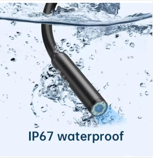 6LED USB Snake Endoscope Borescope HD Inspection Camera Scope For Android Type C