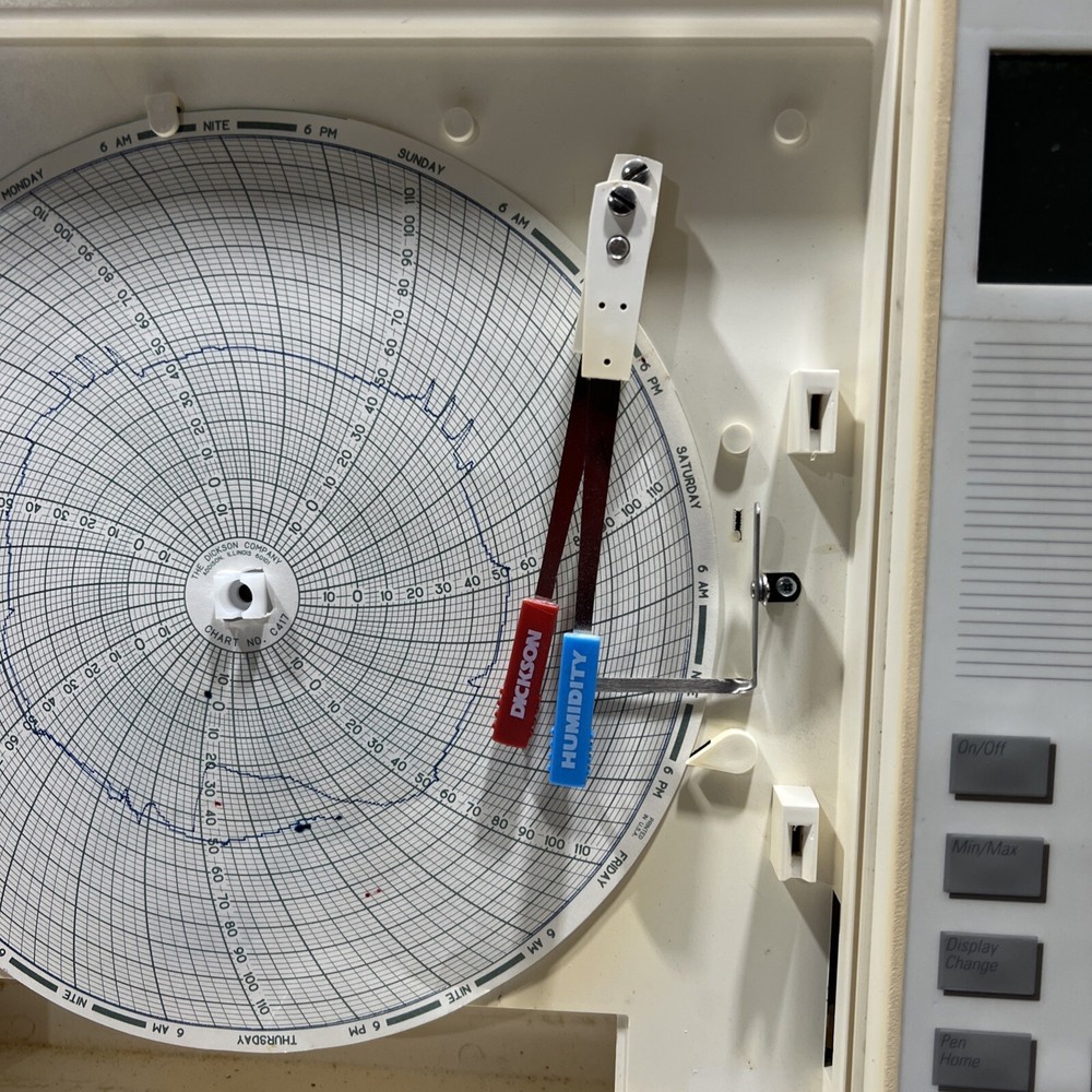 Dickson THDX Data Control System and Chart Recorder Used Surplus