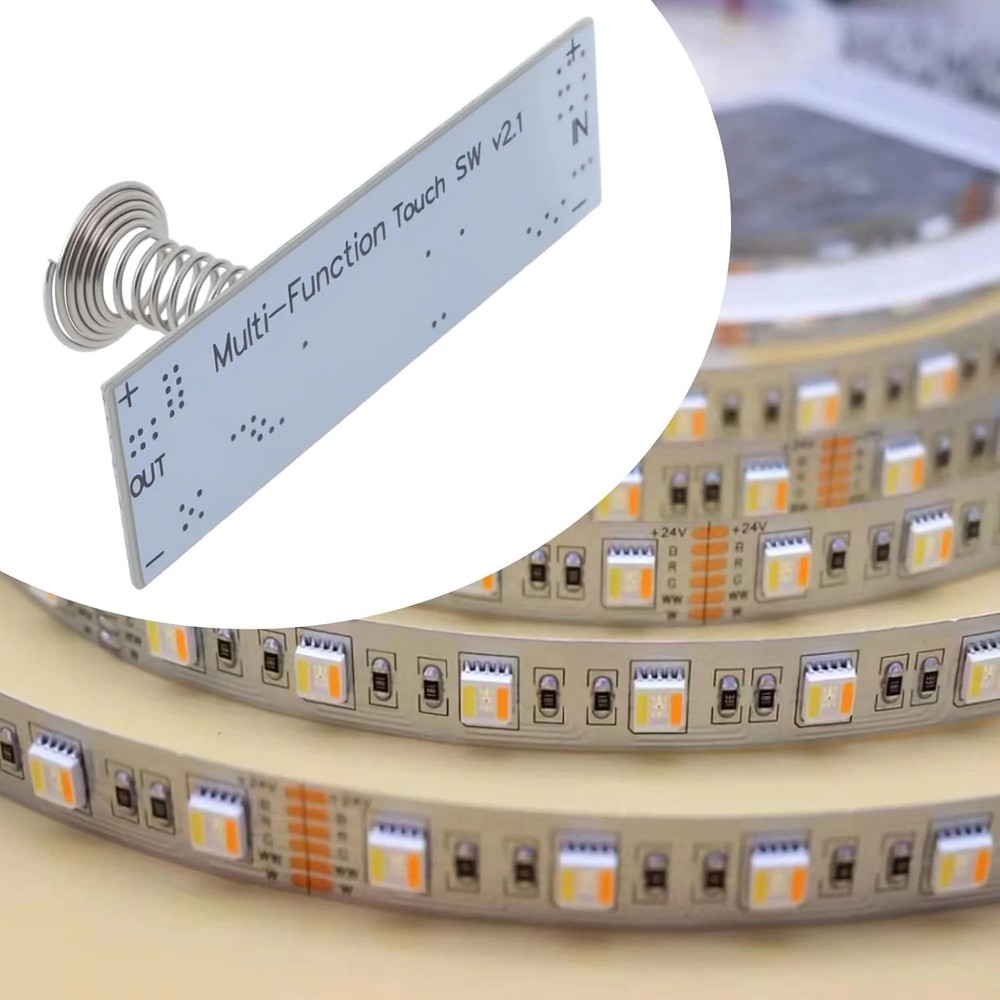 8Pcs Touch LED Dimmer Module DC 5-24V Switch Module for DIY Wardrobe Cabinet Lig