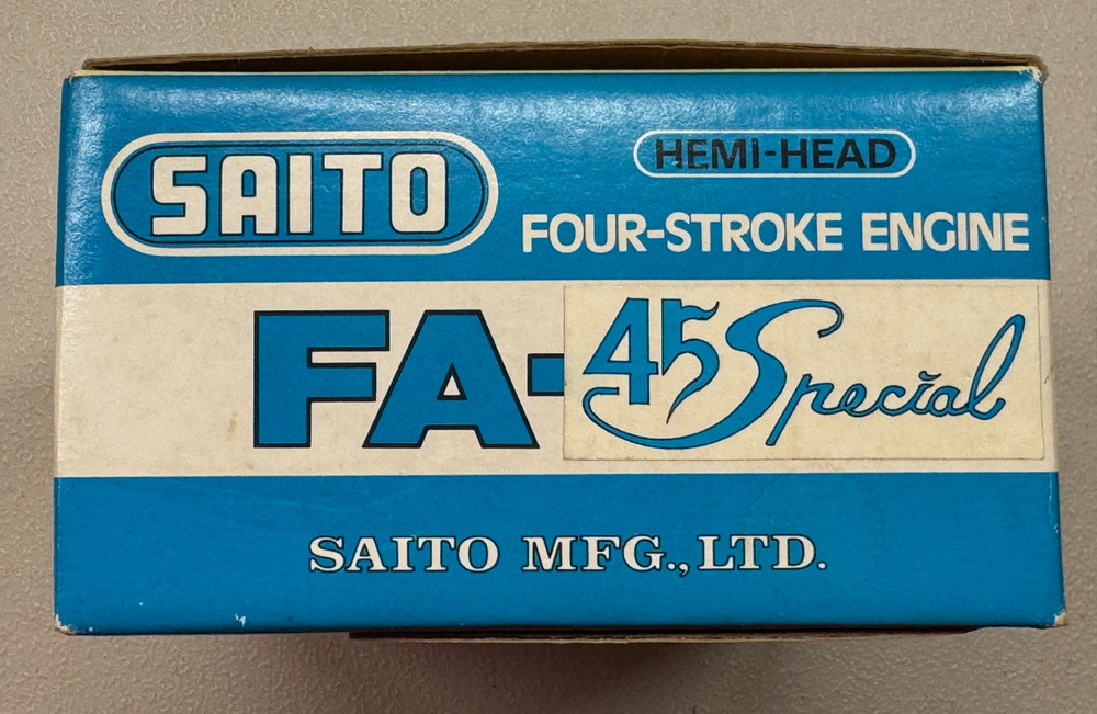 Saito FA-45 Special Four Stroke Hemi-Head RC Airplane Engine
