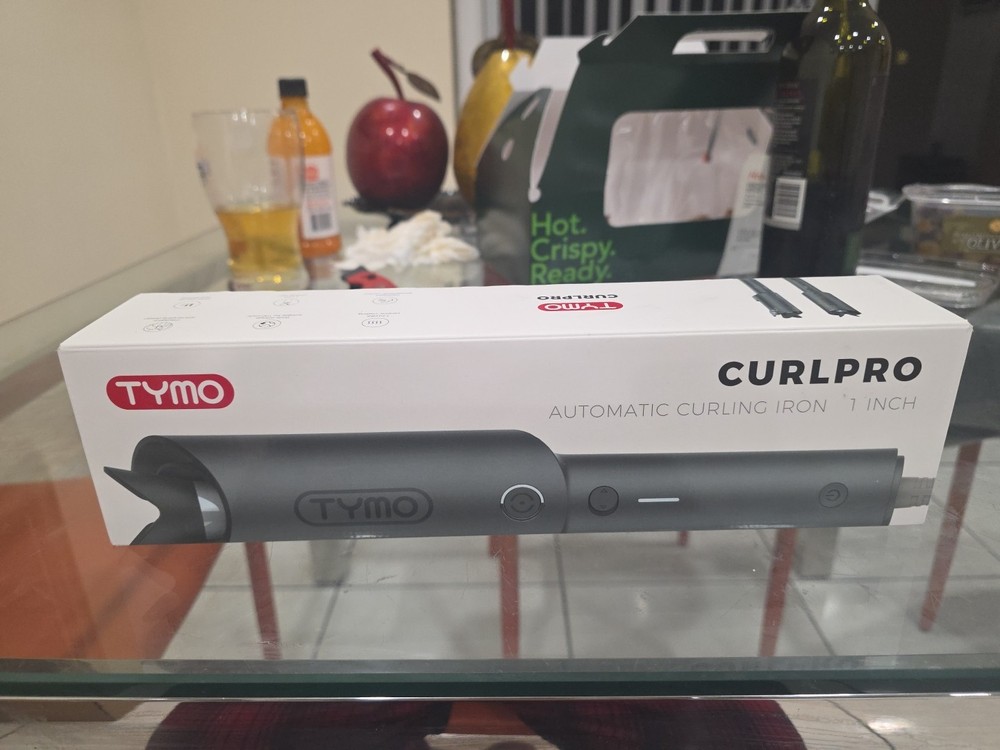 TYMO CURLPRO Beach Waves 1-inch Automatic Rotating Portable Curler grey