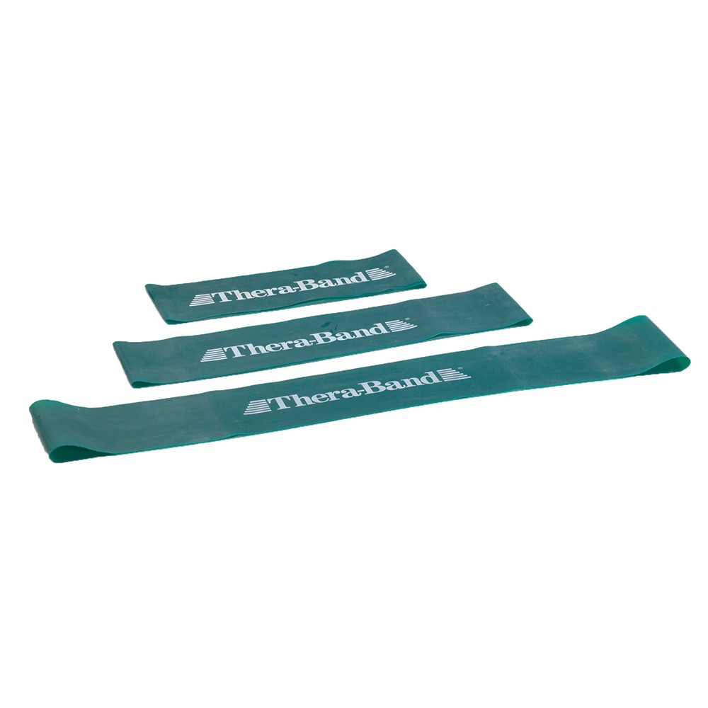 THERA-BAND EXERCISE LOOPS, GREEN, 8"