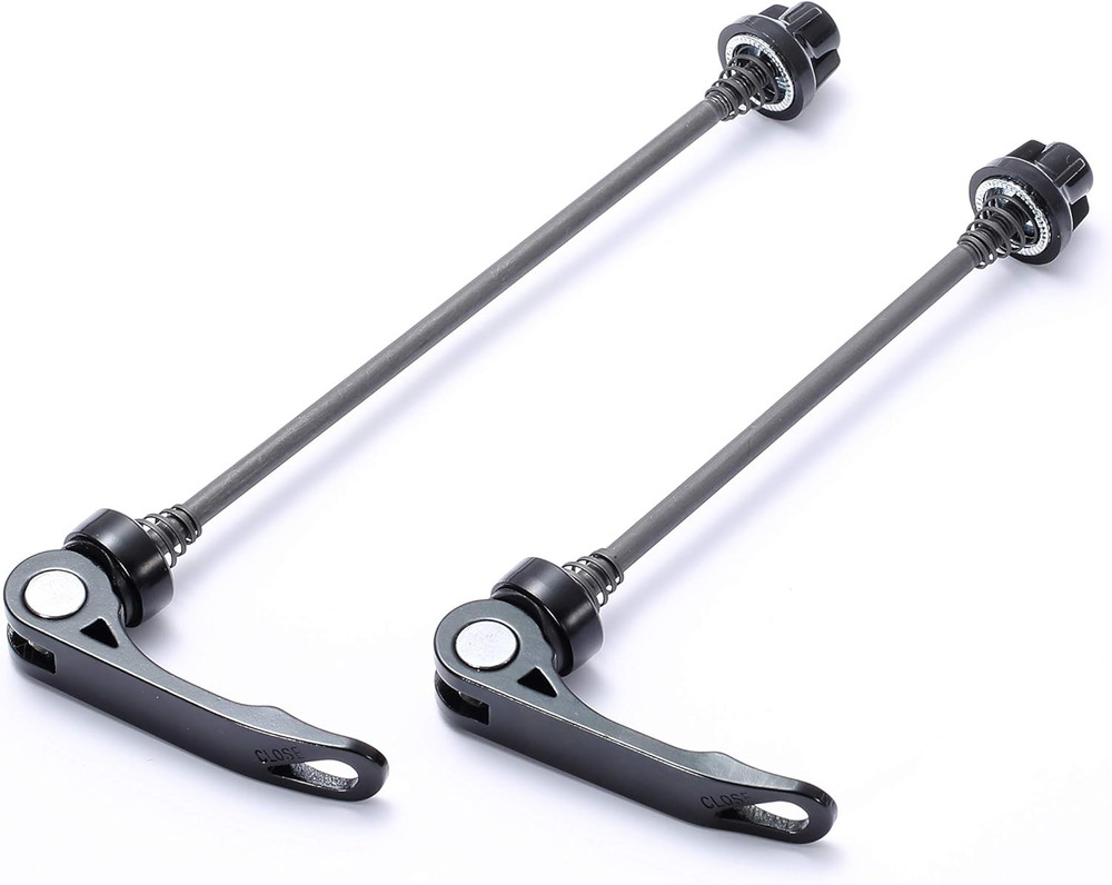 Quick Release Axle Skewer Set - Front & Rear Road Blue