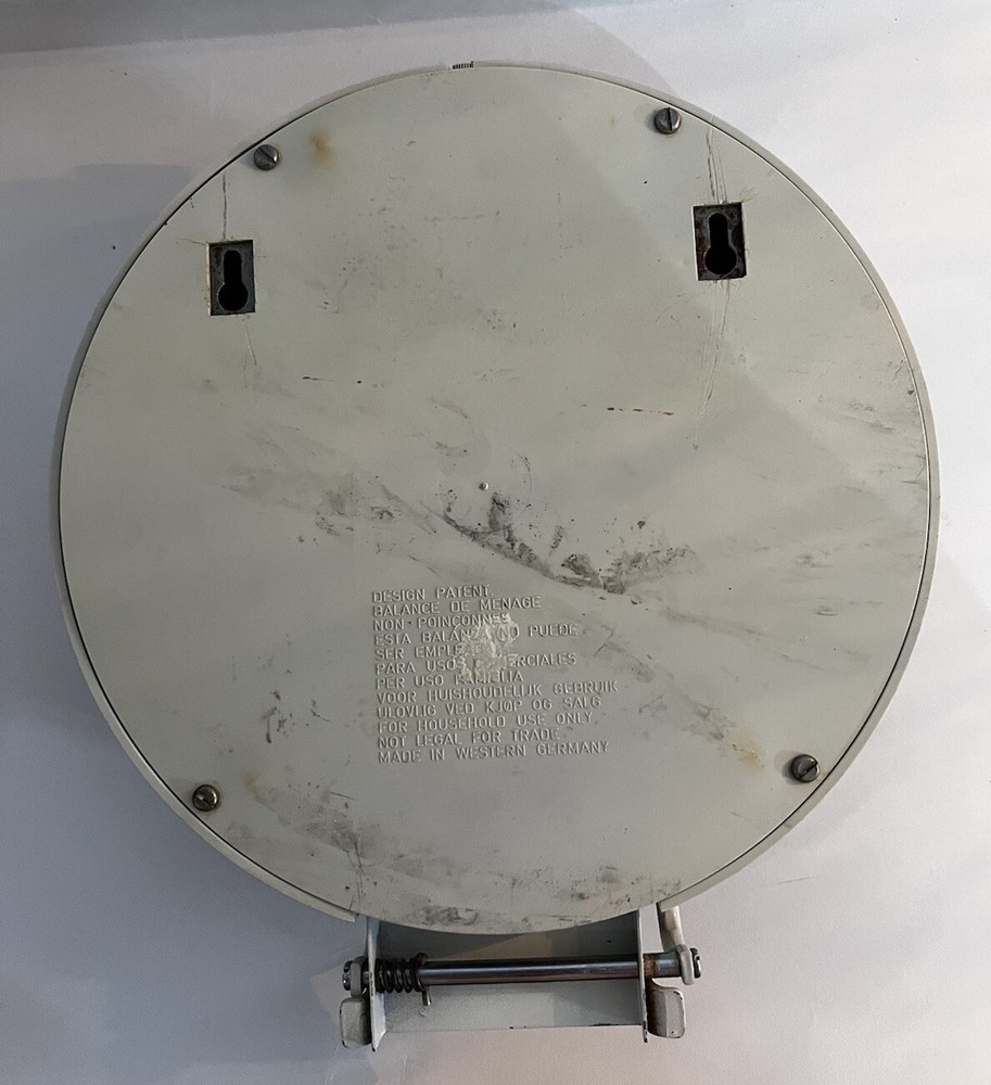 Vintage German WESTA Kitchen Wallhanging Scale 3 KG 1970`s