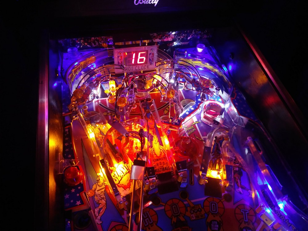 NBA FASTBREAK - NON GHOSTING Lighting Kit custom SUPER BRIGHT PINBALL LED KIT