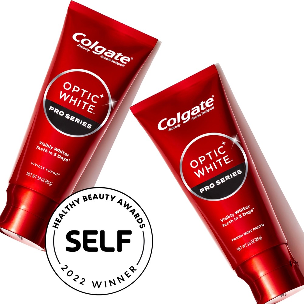 Colgate Optic White Pro Series Toothpaste 3 Ounce Pack of 3 Hydrogen Peroxide