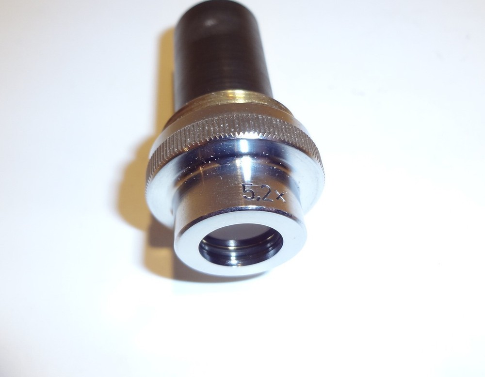 CARL ZEISS 5.2X OBJECTIVE **NICE CLEAN LENS**
