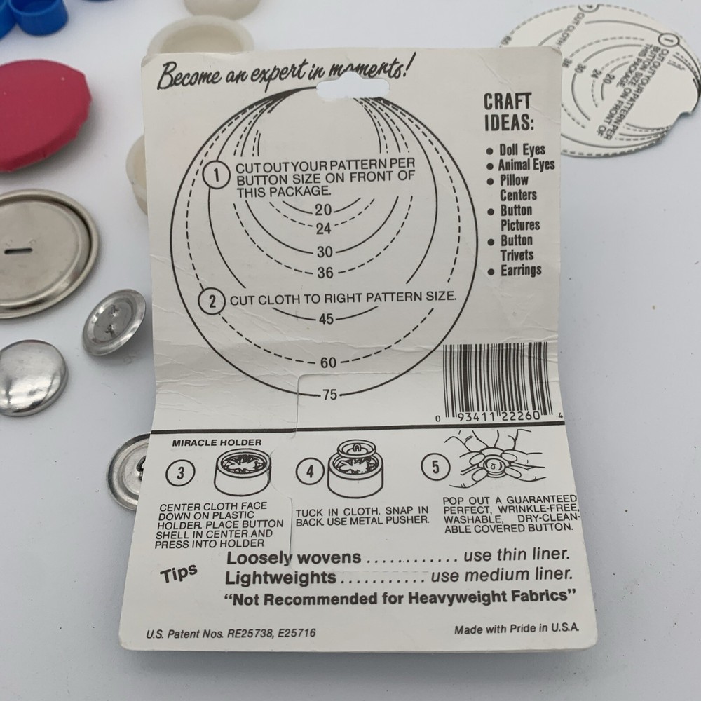 Button making kit Maxant