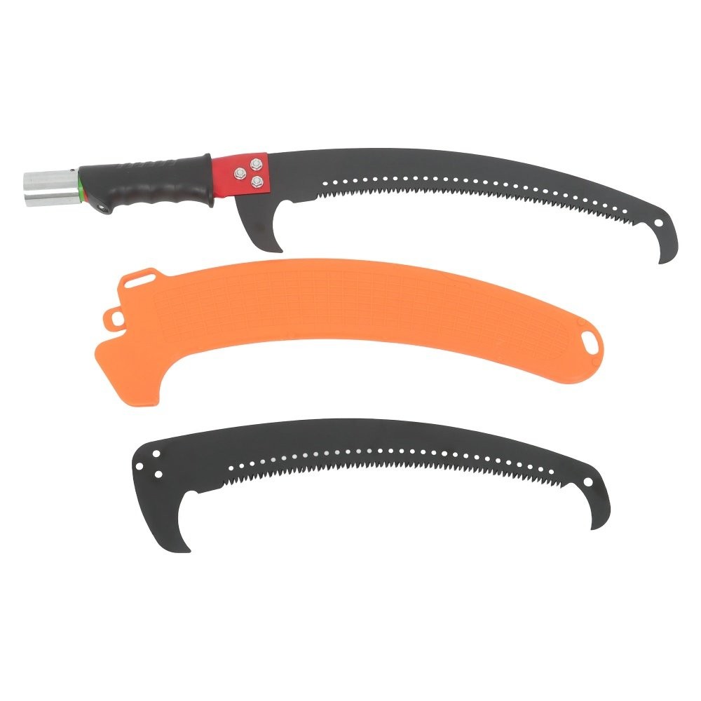 Tree Pole Pruner Manual Branches Trimmer Tree For Pruning Palms W/ Scissors 27FT