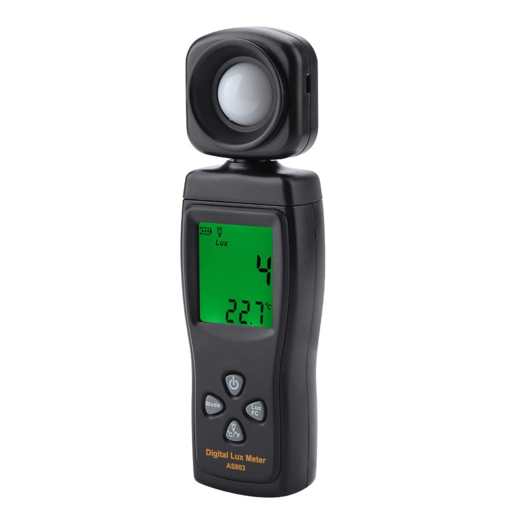 SMART SENSOR AS803 Mini LCD Display Digital Luxmeter Light Meter For Plant